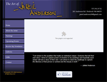 Tablet Screenshot of janeilanderson.com